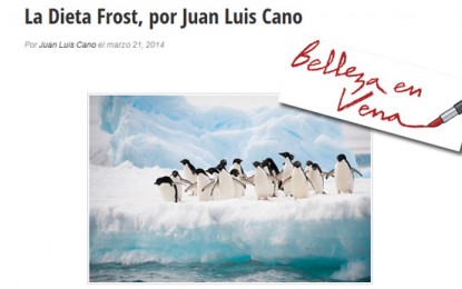 Juan Luis Cano nos trae la dieta Frost